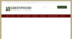 Desktop Screenshot of greenwoodconnections.com